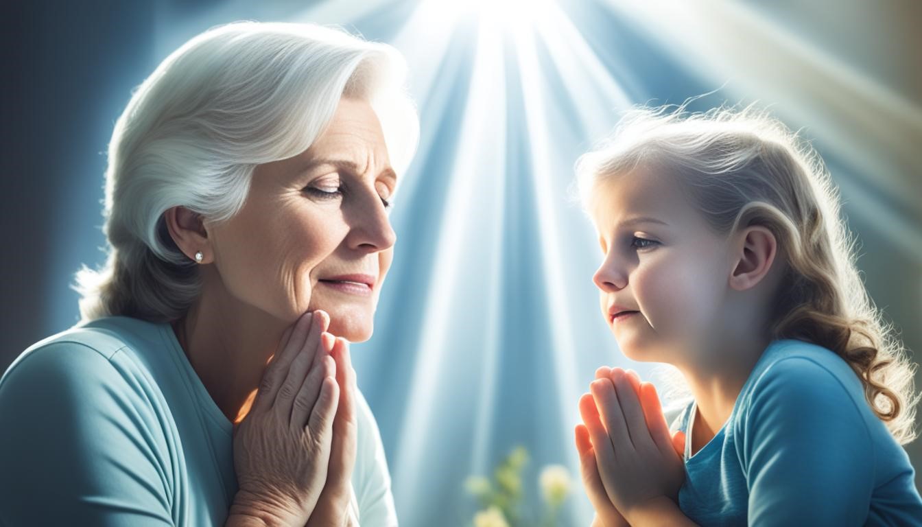Oração para acalmar filho nervoso