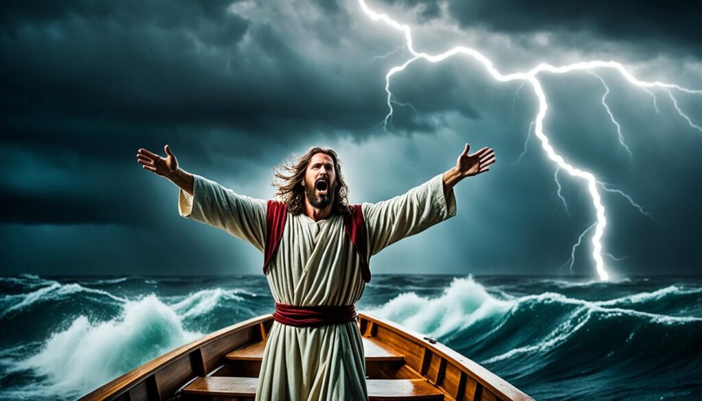 Jesus acalma a tempestade estudo
