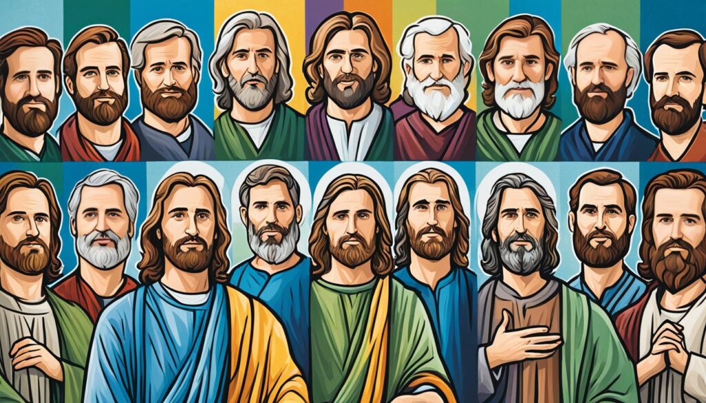 nomes dos discípulos de Jesus