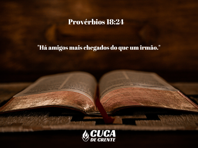 Provérbios 18:24 
