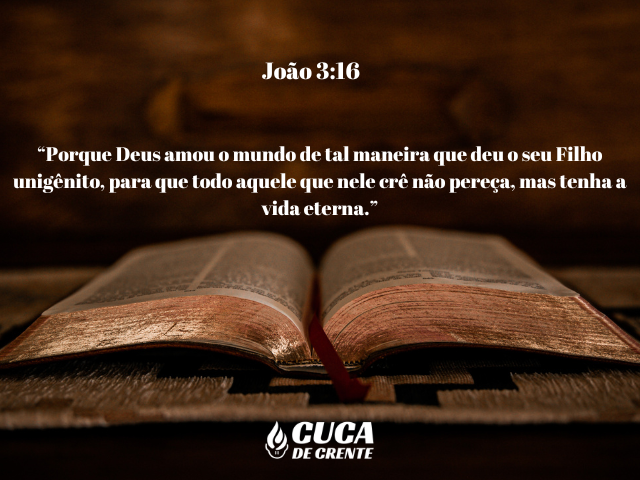 João 3: 16 
